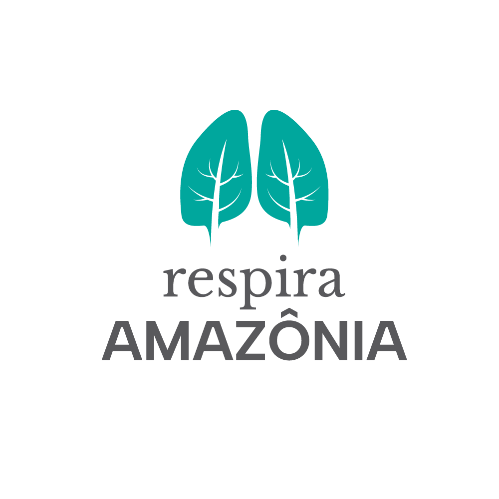 Respira Amazônia - Logo vertical